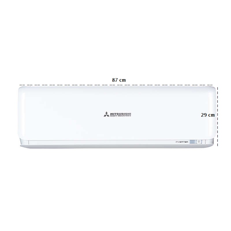 Mitsubishi SRK ZSW vooraanzicht H x B